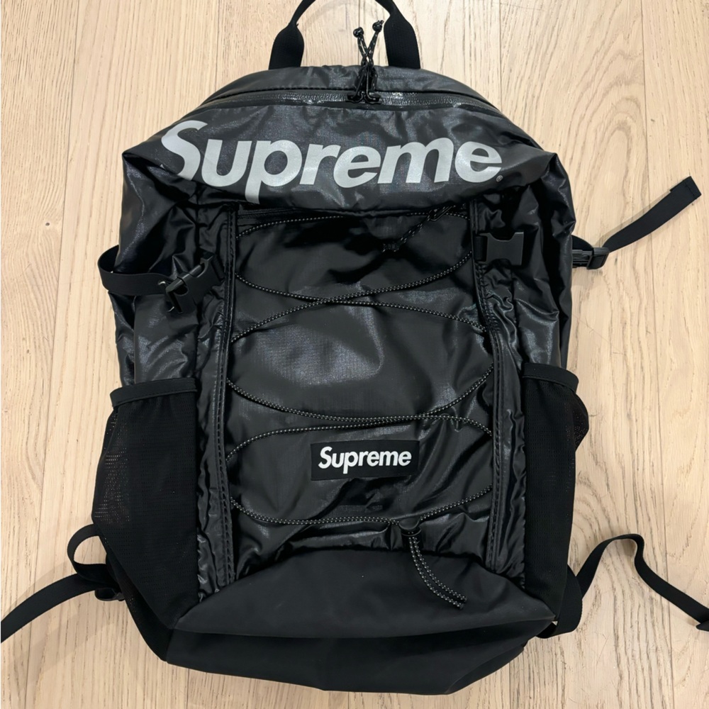 Supreme Black Backpack